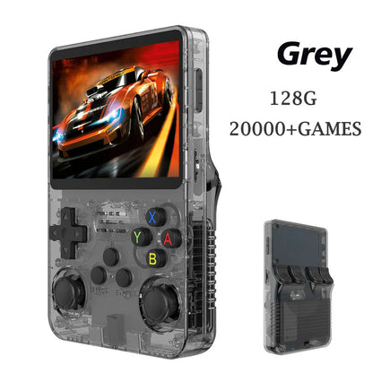 R36S Retro Handheld Game Console - 3.5 Inch IPS Screen, 20,000 Games, Portable Linux System
