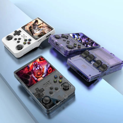 R36S Retro Handheld Game Console - 3.5 Inch IPS Screen, 20,000 Games, Portable Linux System