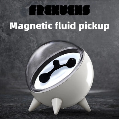 Elevate Your Space with the Portable Magnetic Fluid Pickup Lamp - A Music Companion and Stunning Desktop Decoration