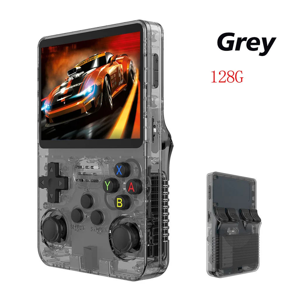 R36S Retro Handheld Game Console - 3.5 Inch IPS Screen, 20,000 Games, Portable Linux System