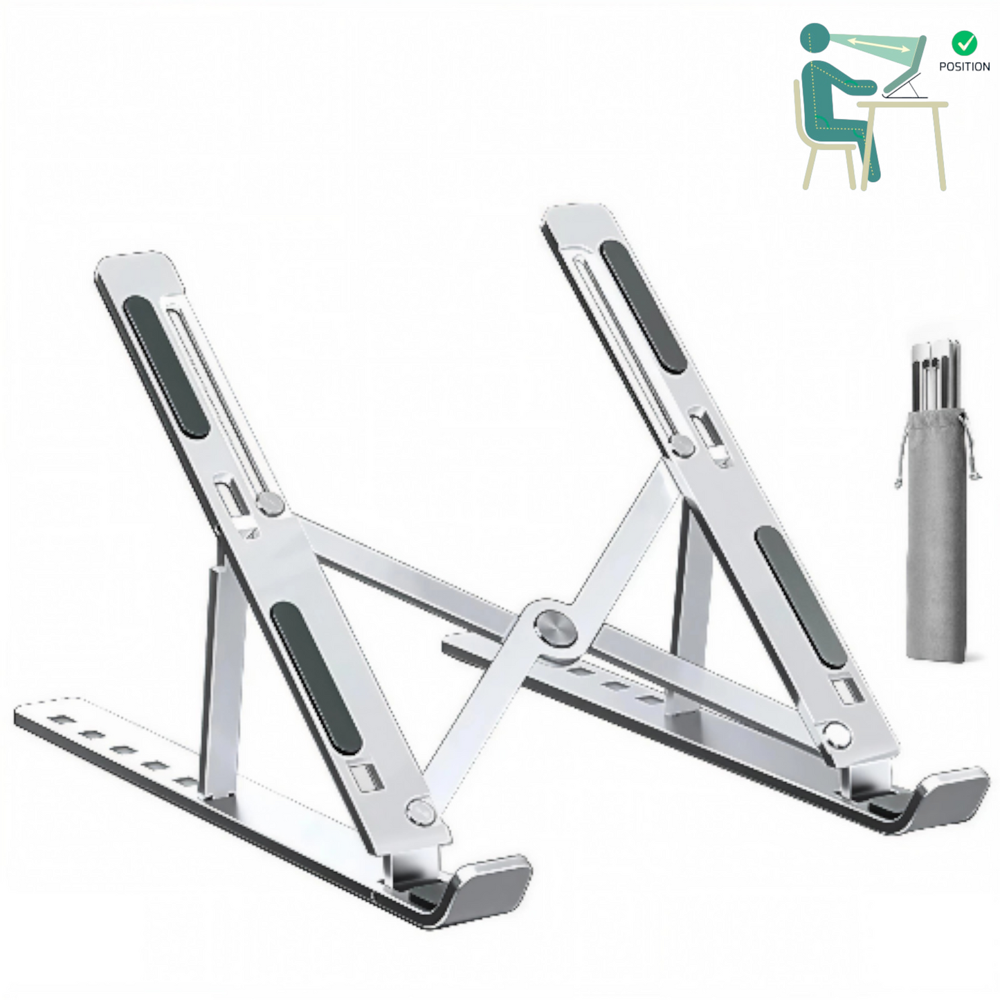 ErgoLift Aluminum Laptop Stand